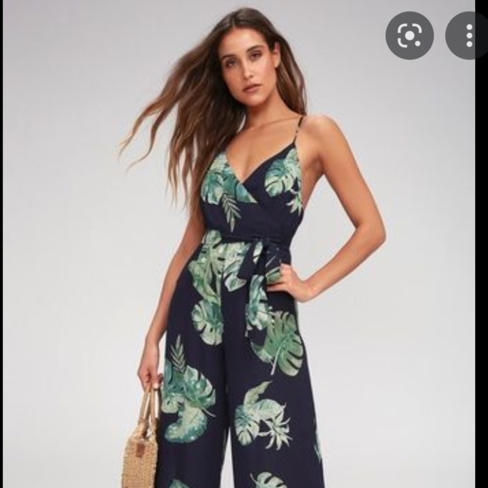 Lulu’s Floral Jumpsuit